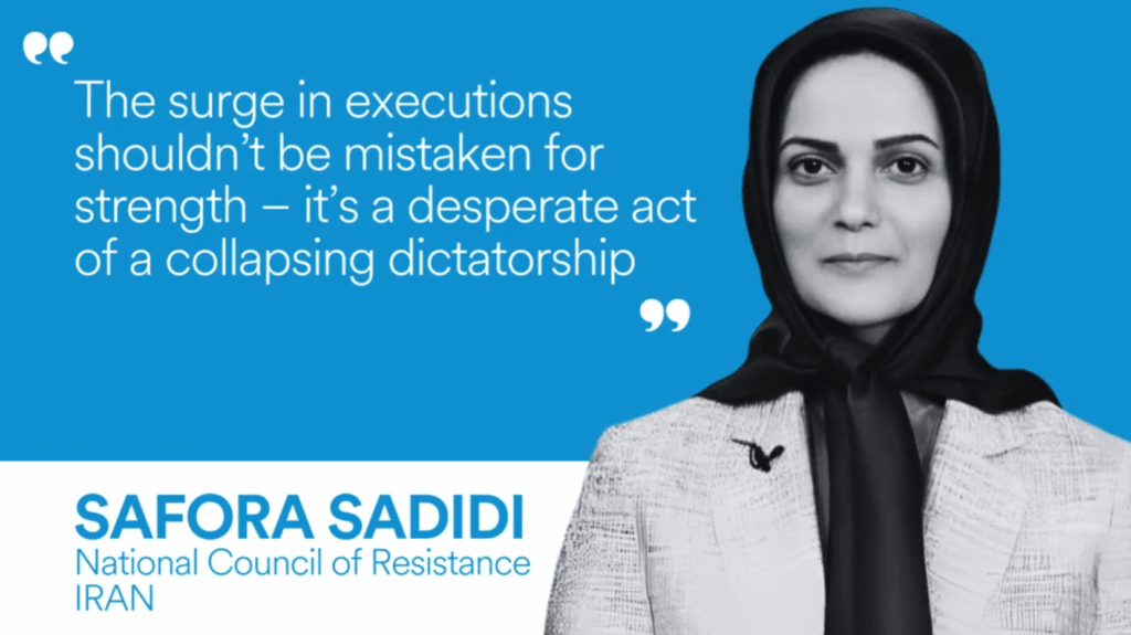 تصاعد الإعدامات ليس علامة قوة – بل هو عمل يائس من ديكتاتورية منهارة