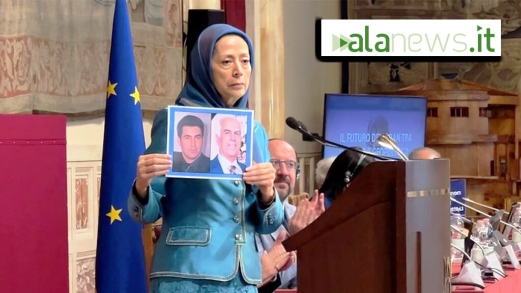 مريم رجوي من روما: الشعب الإيراني يطالب بالحرية والنظام يزداد هشاشة