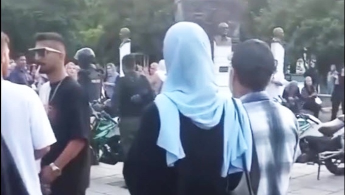 احتجاجات في رشت احتجاجًا على انقطاع المياه والكهرباء