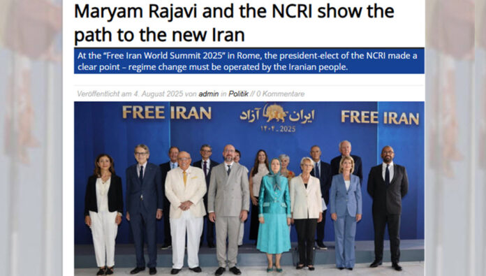 يورو جورنالیست: مريم رجوي والمجلس الوطني للمقاومة الإيرانية يرسمان الطريق نحو إيران الجديدة