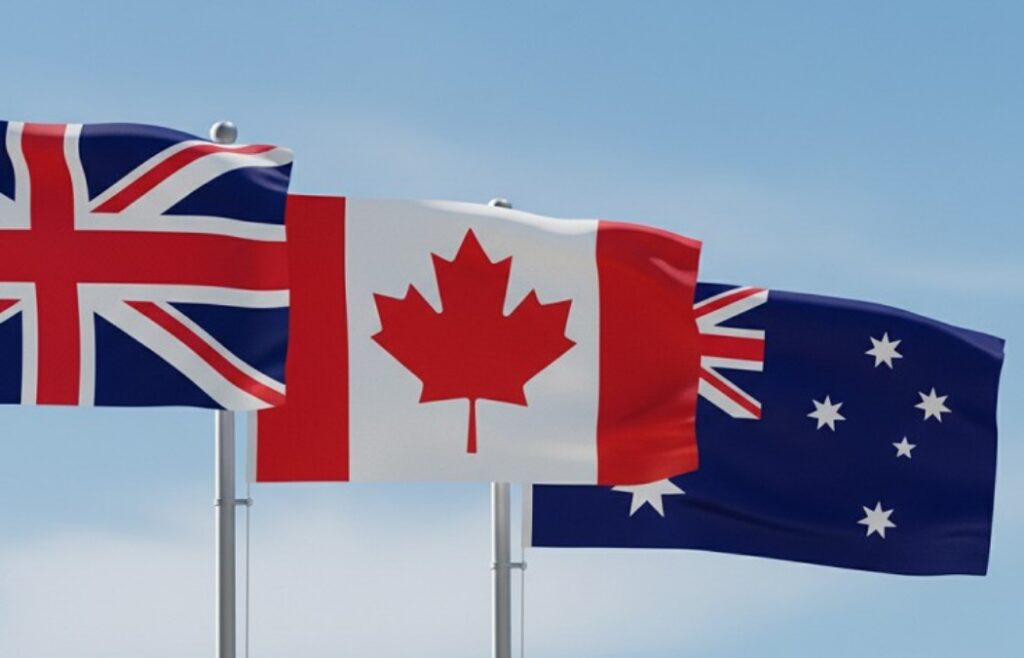 بريطانيا وكندا وأستراليا تعلن اعترافها الرسمي بدولة فلسطين