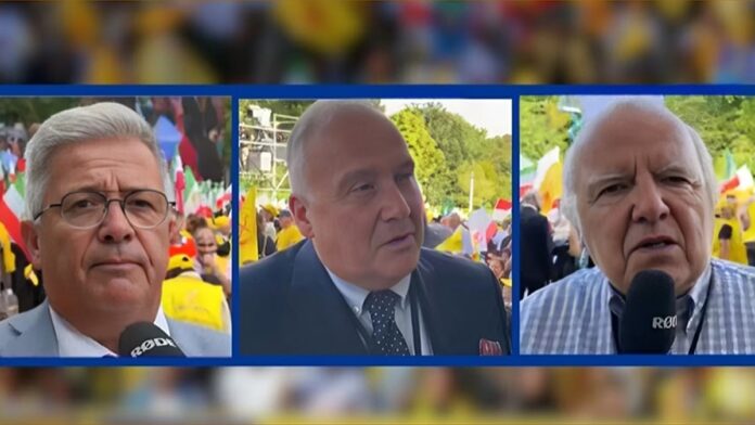 شخصيات أوروبية بارزة من مظاهرة بروكسل: البديل هو الشعب الإيراني وخيار التغيير الديمقراطي