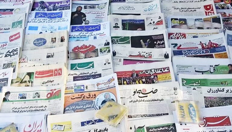 إعلام النظام الإيراني : من العقوبات الدولية إلى انهيار المعيشة والأزمات البيئية