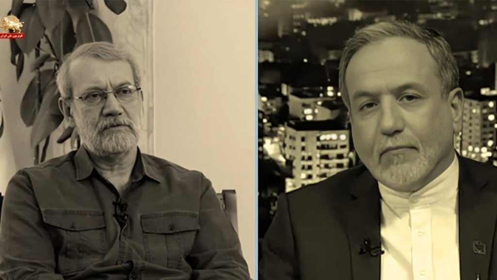 تناقضات فاضحة في طهران: عراقجي يتفق ولاريجاني يهاجم، والنظام يكشف عن أزمته