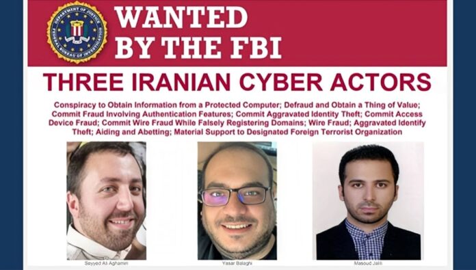 مكافأة بقيمة 10 ملايين دولار.. الولايات المتحدة تستهدف 3 قراصنة إلكترونيين تابعين لحرس النظام الإيراني