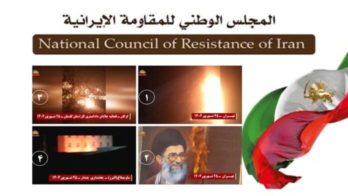 25 عملية لشباب الانتفاضة في طهران و15 مدينة إحياءً لذكرى انتفاضة 2022