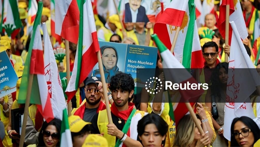 وكالات الأنباء العالمية تسلط الضوء على مظاهرة الإيرانيين الحاشدة في نيويورك