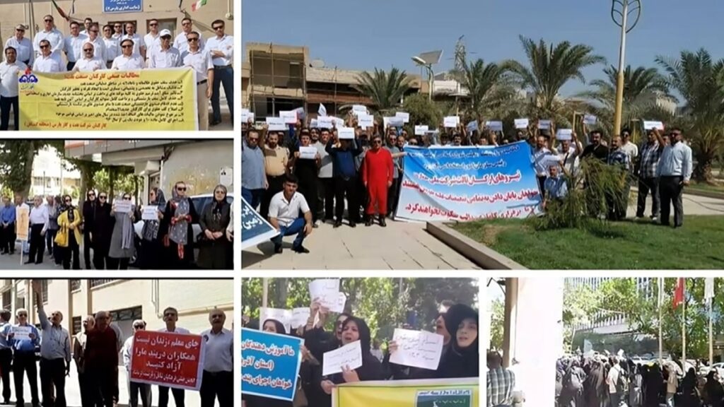 من كرمانشاه إلى طهران والجنوب.. موجة جديدة من احتجاجات المتقاعدين والعمال والسائقين تهز إيران