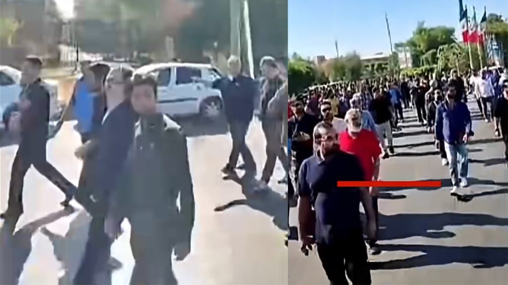 الأهواز تغلي: احتجاج عمال مجموعة الصلب ضد الفساد والظلم