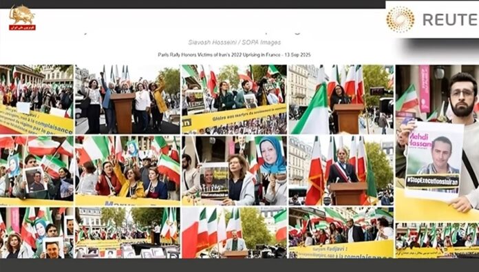 رويترز: المقاومة الإيرانية تُحيِي ذكرى انتفاضة 2022 بفعاليات عالمية