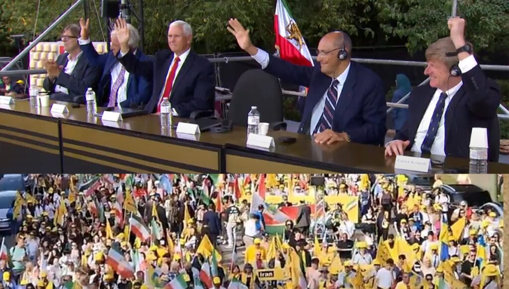 المظاهرة الكبرى للإيرانيين في بروكسل في لمحة سريعة