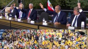 المظاهرة الكبرى للإيرانيين في بروكسل في لمحة سريعة