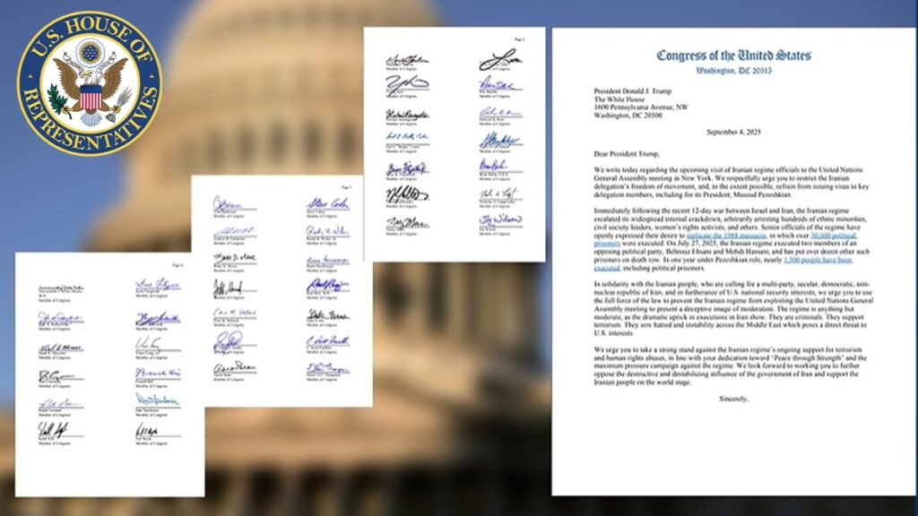 أعضاء بالكونغرس يطالبون ترامب في رسالة بتقييد سفر مسؤولي النظام الإيراني إلى نيويورك