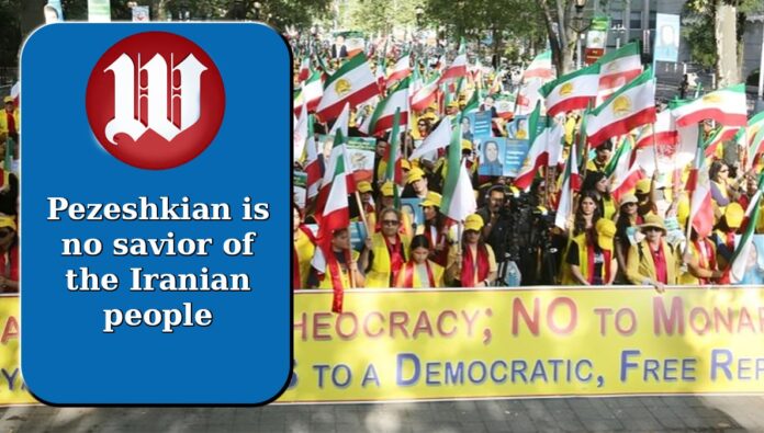 واشنطن تايمز: بزشكيان ليس منقذًا للشعب الإيراني، والنظام يُعدم شخصًا كل أربع ساعات