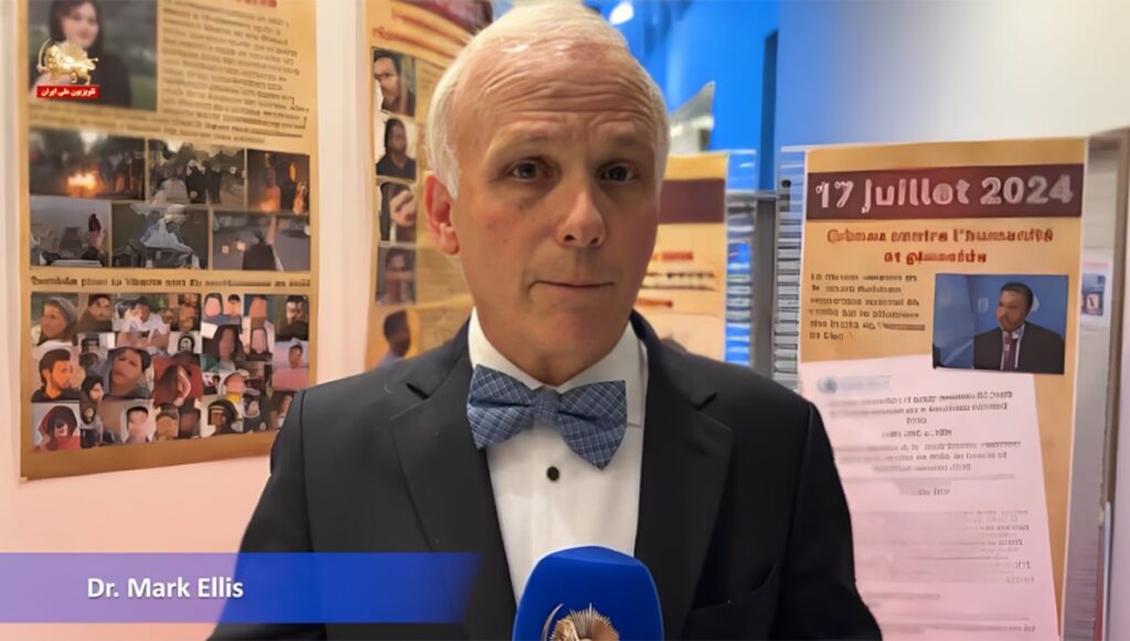 المدير التنفيذي لنقابة المحامين الدولية يدعو إلى محاكمة قادة النظام الإيراني باستخدام "الولاية القضائية العالمية"