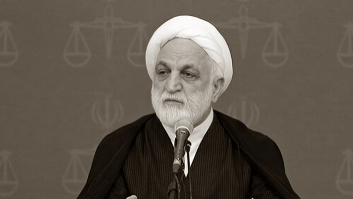 رئيس قضاة الملالي يدق ناقوس الخطر ويعترف بأزمة المعيشة والأمن