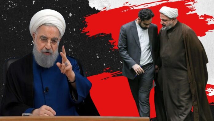 تصاعد حرب الذئاب في قمة نظام إيران ومطالبة بمحاكمة وسجن حسن روحاني