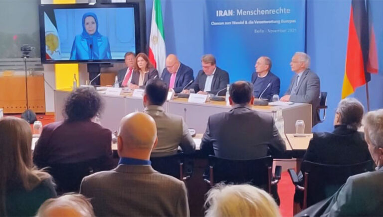 مؤتمر برلين: دعوة عالمية لمحاسبة مجرمي النظام الإيراني ووقف الإعدامات السياسية