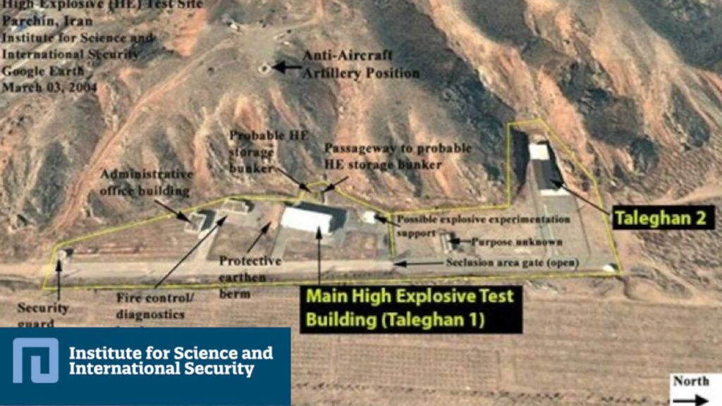 معهد العلوم والأمن الدولي: رصد تركيب حاوية ضخمة لاختبار المتفجرات في موقع "طالقان 2" النووي