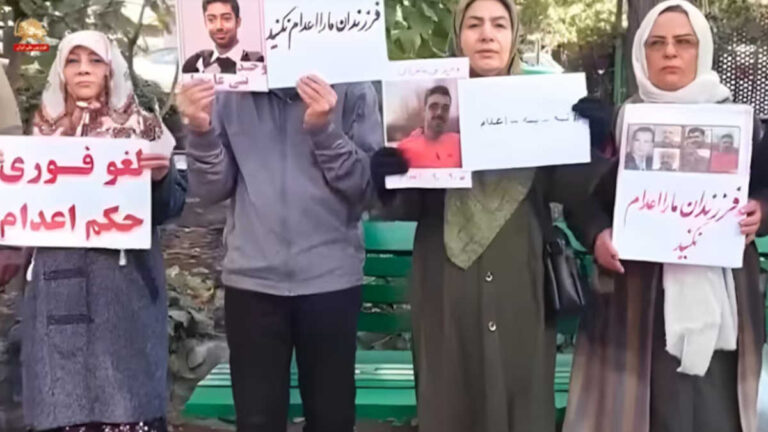 موجة “لا للإعدام” تجتاح إيران: عائلات السجناء تتحدّى المشانق في حملة “الثلاثاء”