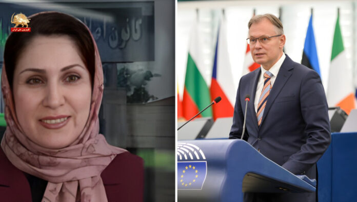 نائب فرنسي في قصر بوربون يتحدث عن الأزمة الإيرانية ودعم المقاومة الإيرانية