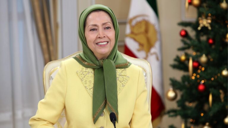 رسالة السيدة مريم رجوي بمناسبة میلاد عيسى المسيح ورأس السنة الميلادية 2026