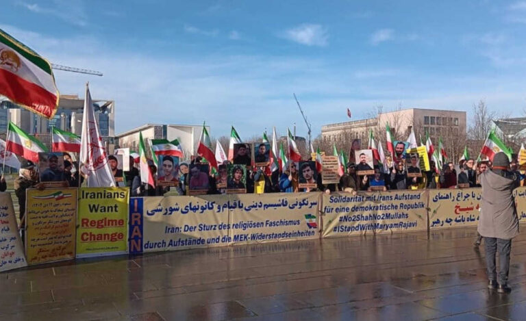 حراك دولي واسع لأنصار “مجاهدي خلق” دعماً لانتفاضة إيران؛ شعار “لا لنظام الشاه ولا للملالي” يدوّي في عواصم الغرب