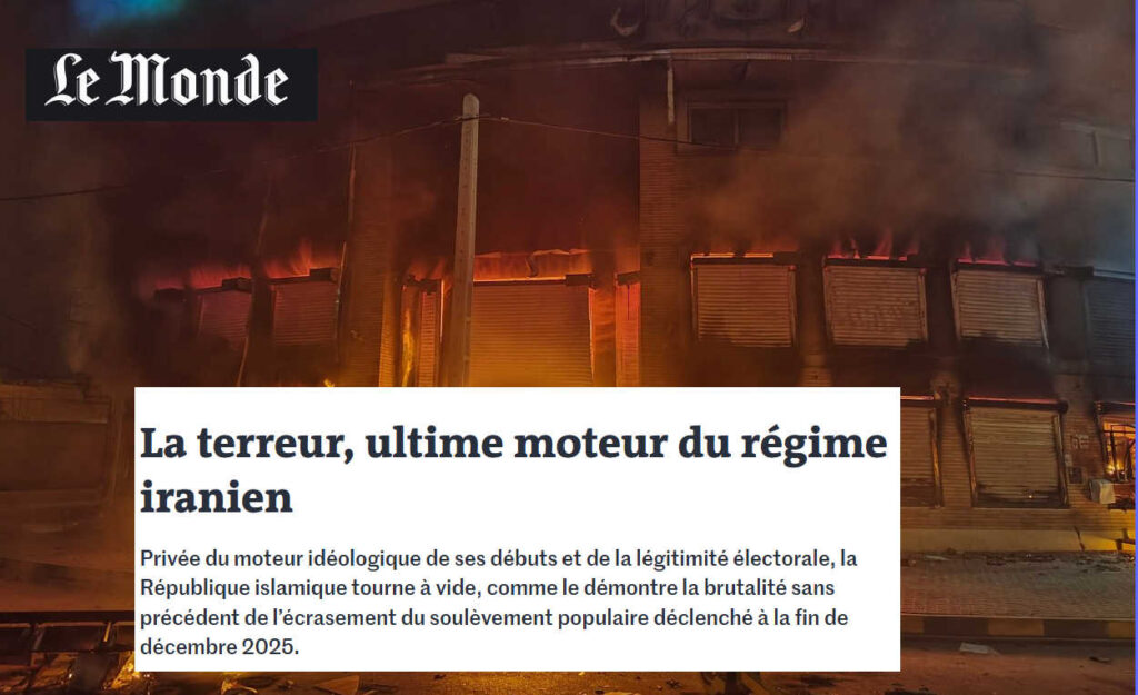 "لوموند" الفرنسية: من "الموت للشاه" إلى "الموت لخامنئي".. نظام طهران "المتهالك" يواجه شجاعة أمة موحدة
