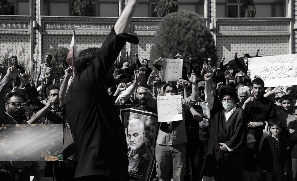 في مسرحيات حكومية تتعالى صرخات هلع النظام الإيراني من مجاهدي خلق واشتعال الانتفاضة