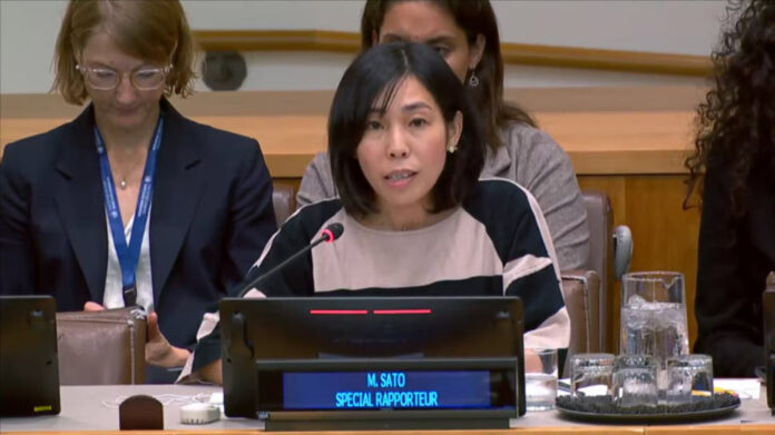 ماي ساتو تطالب بلجنة تقصي حقائق دولية لملاحقة خامنئي والتحقيق في 