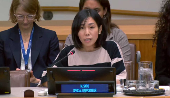 المقررة الأممية ماي ساتو تطالب بكشف مصير معتقلي الاحتجاجات في إيران وتحذر من إعدامات سرية