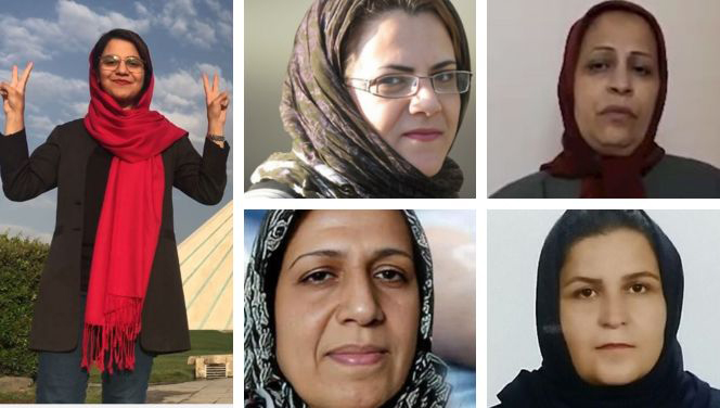 بيان صادر عن خمس نساء سجينات سياسيات في سجن إيفين: الموت للظالم، سواء كان الشاه أو خامنئي