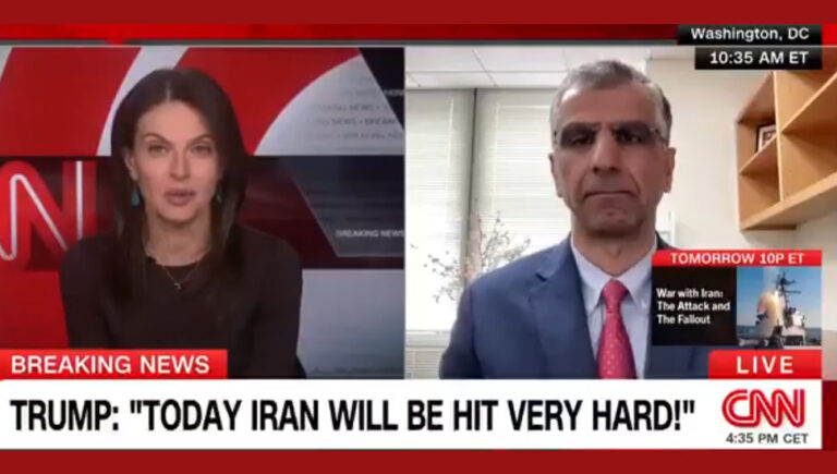 صادق بور لـCNN: الحكومة المؤقتة خطوة حاسمة لمنع عودة الاستبداد في إيران