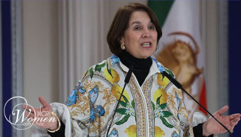 رئيسة الإكوادور السابقة روزاليا أرتياغا تعلن دعمها لمريم رجوي وترفض نظام الشاه ودكتاتورية الولي الفقيه