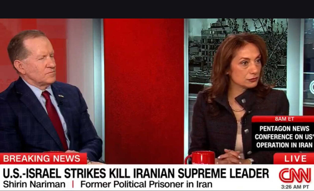 على شاشة CNN.. معتقلة سياسية إيرانية تكشف: خطة مريم رجوي هي طوق النجاة لإيران