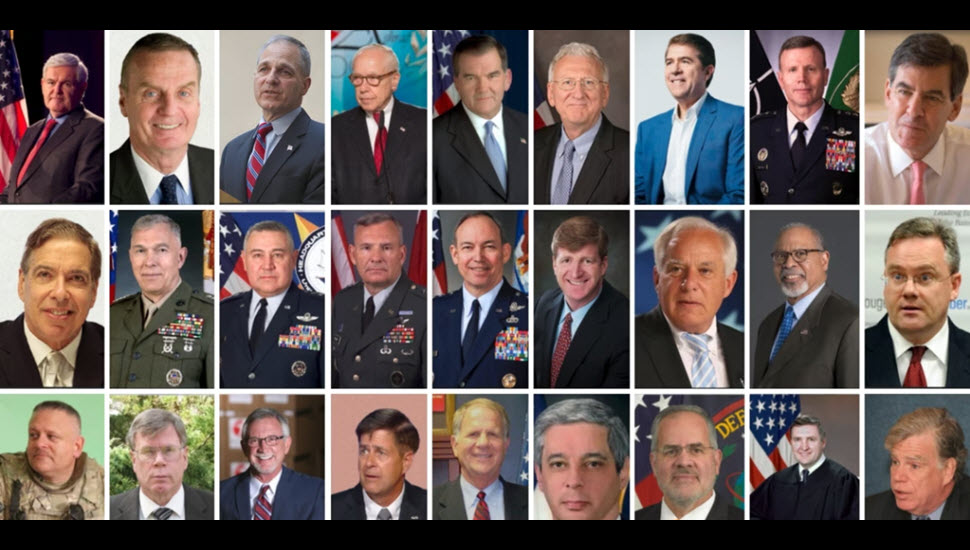 29 شخصية أمريكية تعلن دعمها للحكومة المؤقتة وخطة مريم رجوي لإيران