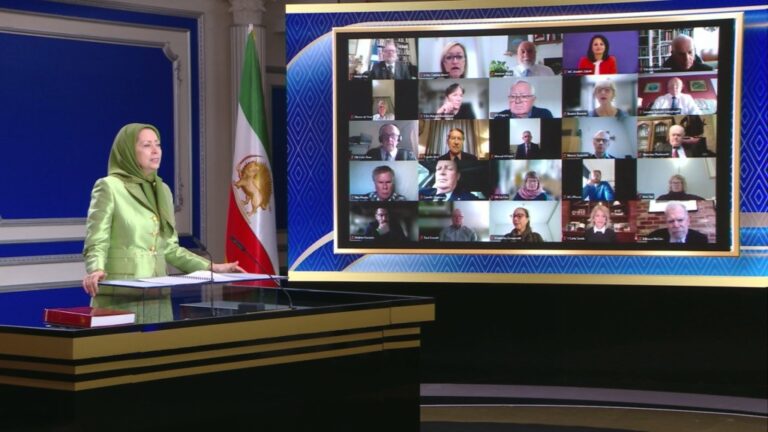 مريم رجوي: أدعو العالم باسم السلام وباسم الحرية إلى الاعتراف بالحل الوحيد للأزمة الإيرانية الخطيرة