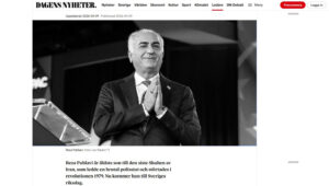 افتتاحية داغنز نيهيتر السويدية: انتقادات لاذعة لدعوة رضا بهلوي للبرلمان ومواقفه الداعمة للحرب