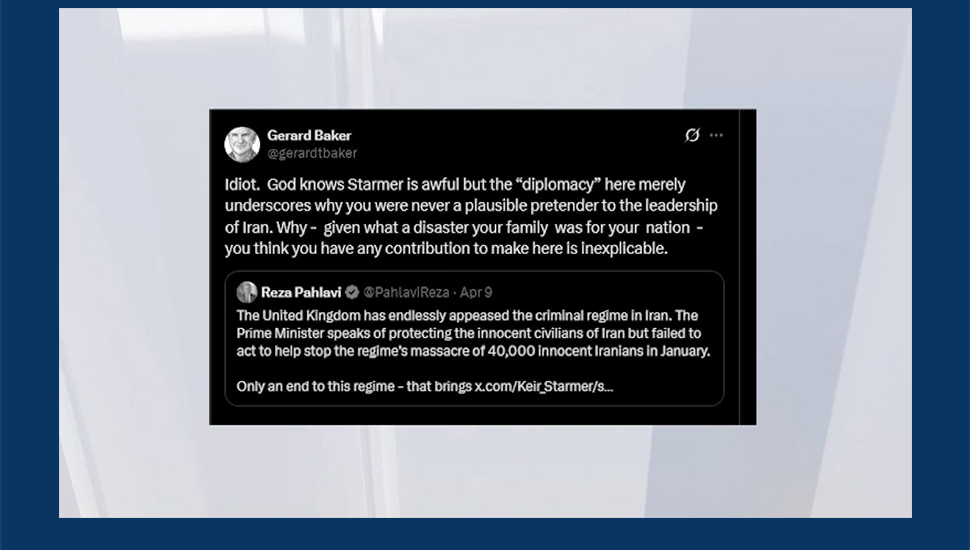 رئيس تحرير وول ستريت جورنال يوبخ ابن الشاه: عائلتك جلبت الكارثة، وأنت لست مؤهلاً لقيادة إيران