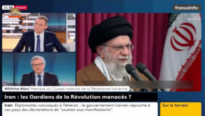 تلفزيون فرانس إنفو: الإيرانيون يرفضون ديكتاتوريات الماضي والحاضر، وحملات مضللة لتلميع صورة ابن الشاه
