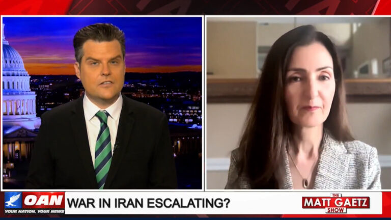 حُميرا حسامي عبر OANN: المشانق في الداخل تفضح النظام، وإسقاط الولي الفقيه بأيدي المقاومة لا بالقنابل