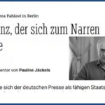 الصحافة الألمانية تسخر من ابن الشاه: أميرٌ جعل من نفسه أضحوكة 