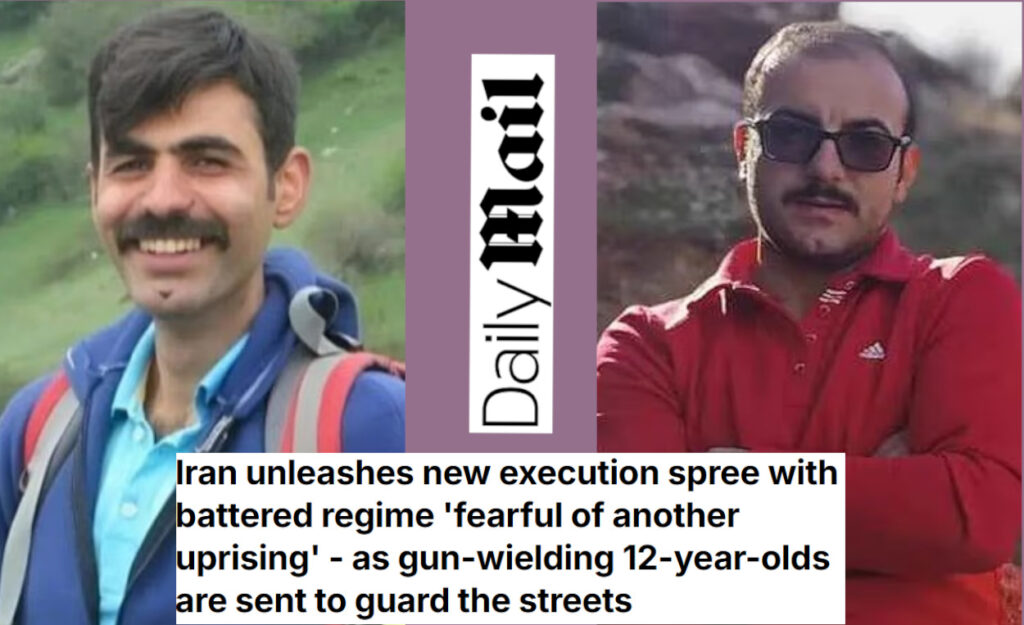 ديلي ميل: النظام الإيراني يشن حملة إعدامات واسعة ويدفع بأطفال مسلحين إلى الشوارع