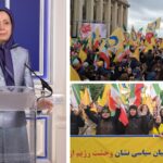 رسالة مريم رجوي إلى مظاهرة الإيرانيين في باريس