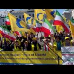 تجمعات احتجاجية عالمية في شوارع أوروبا وأمريكا: أنصار المقاومة الإيرانية يتحدون مشانق  ويطالبون بإسقاط الديكتاتورية