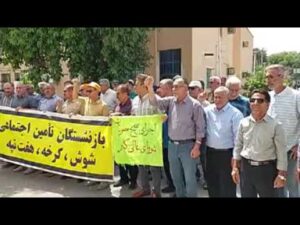 صرخة المتقاعدين: الاحتجاجات تتسع ضد النظام الإيراني