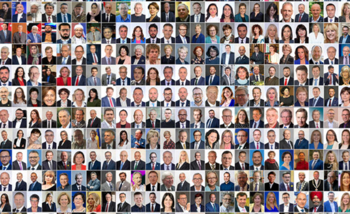 3000 شخصية من خمس قارات تدعم الحكومة المؤقتة للجمهورية الديمقراطية في إيران وفق خطة السيدة مريم رجوي ذات النقاط العشر