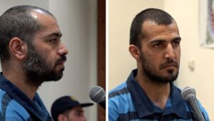 إعدام الثائرين الشجاعين مهرداد محمدي نيا وأشكان مالكي في طهران
