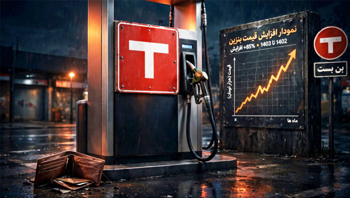 من اختبار الأسعار إلى كابوس الانفجار: كيف يهدد غلاء البنزين بإشعال انتفاضة شاملة في إيران؟