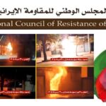 30 عملية لوحدات المقاومة في طهران و14 مدينة أخرى ضد مراكز القمع التابعة لنظام الملالي